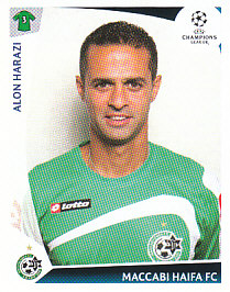 Alon Harazi Maccabi Haifa samolepka UEFA Champions League 2009/10 #58